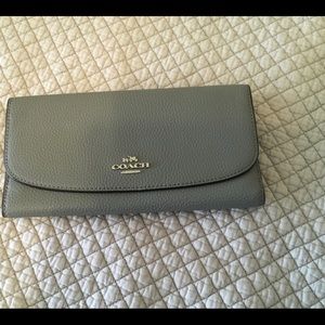 Used Coach Leather Wallet